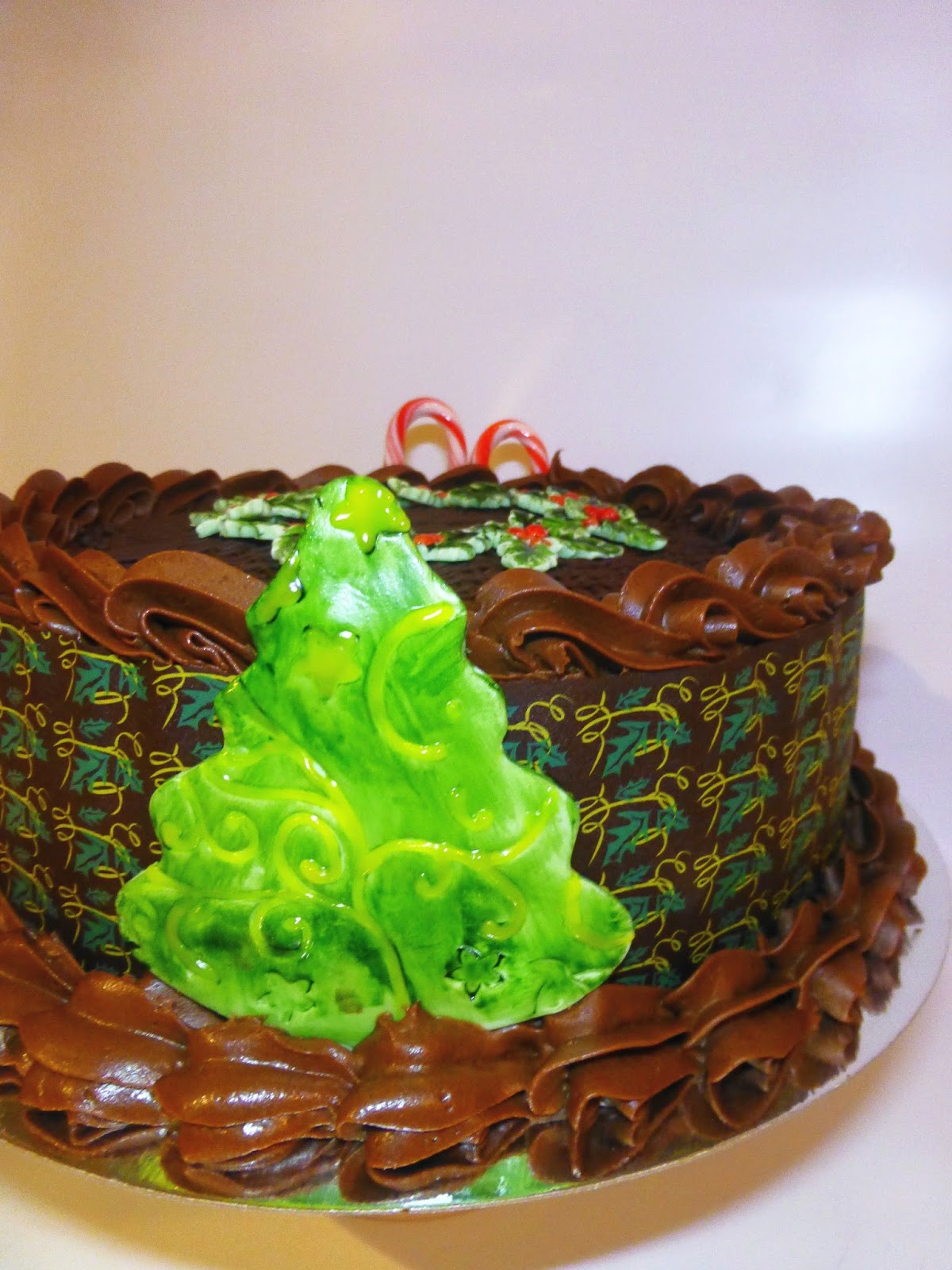 CakeSophia: Chocolate Christmas cake