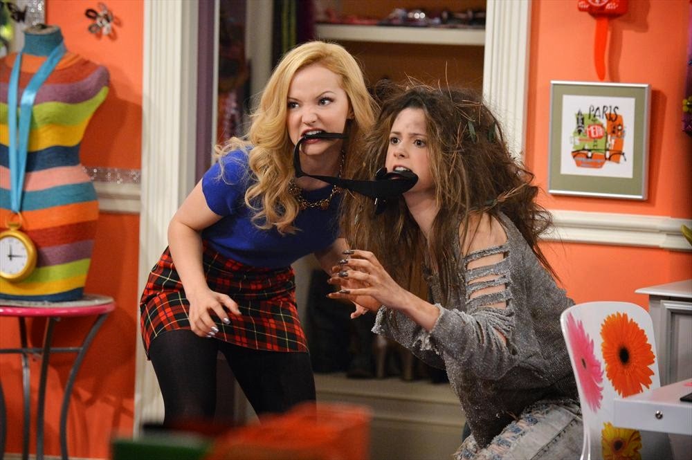 PL Liv and Maddie HOWL- A- ROONEY.