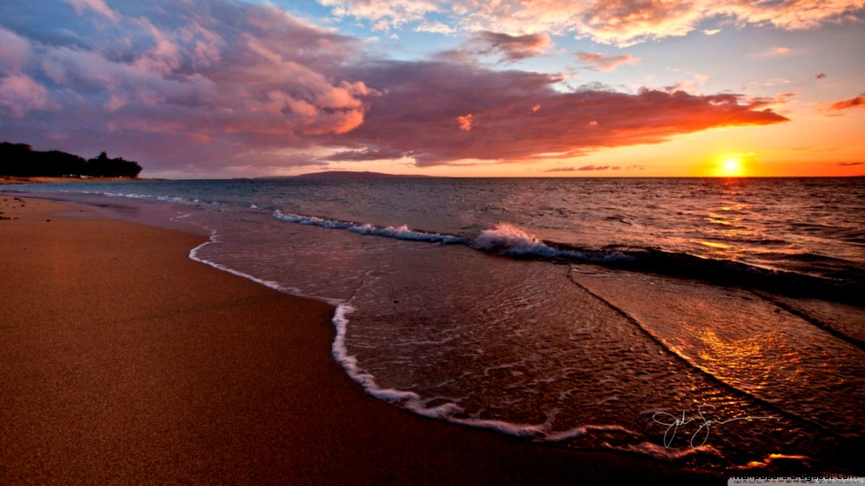 Beach Sunset HD desktop wallpaper High Definition Fullscreen Beach Sunset HD desktop wallpaper High Definition Fullscreen