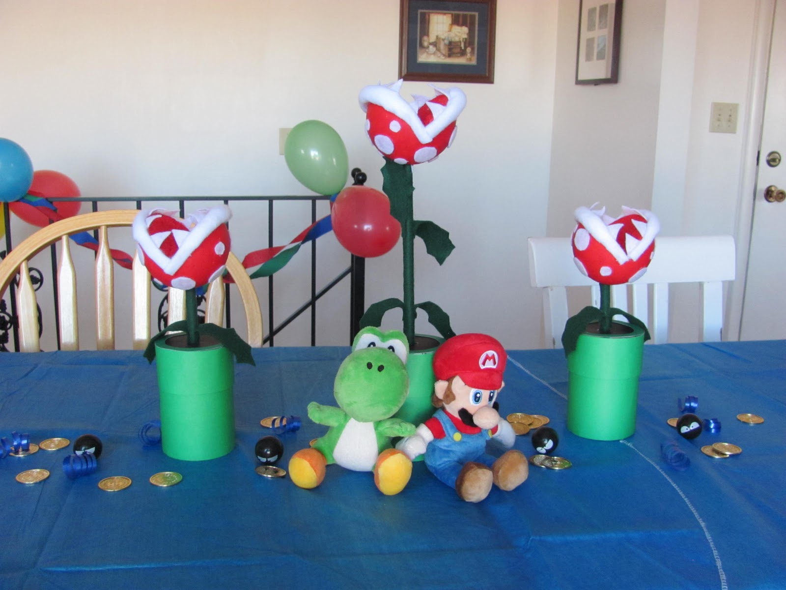 Hanging by a Silver Lining A SUPER Super Mario Bros. Birthday Party
