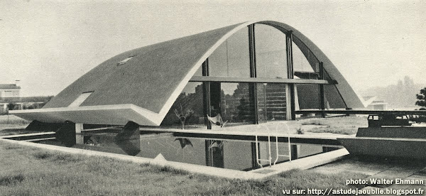Cologne - Allemagne - Private house  Architecte: Peter Neufert  Construction: 1962