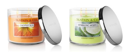 Slatkin & Co., Slatkin & Co. Three-Wick Candle, Slatkin & Co. 14.5 oz. Filled Candle, Slatkin & Co. 14.5 oz. Filled Candle, Sparkling Mojito, Slatkin & Co. 14.5 oz. Filled Candle Calypso Sun, Slatkin & Co. candle, home fragrance, candle, giveaway, beauty giveaway, candle giveaway