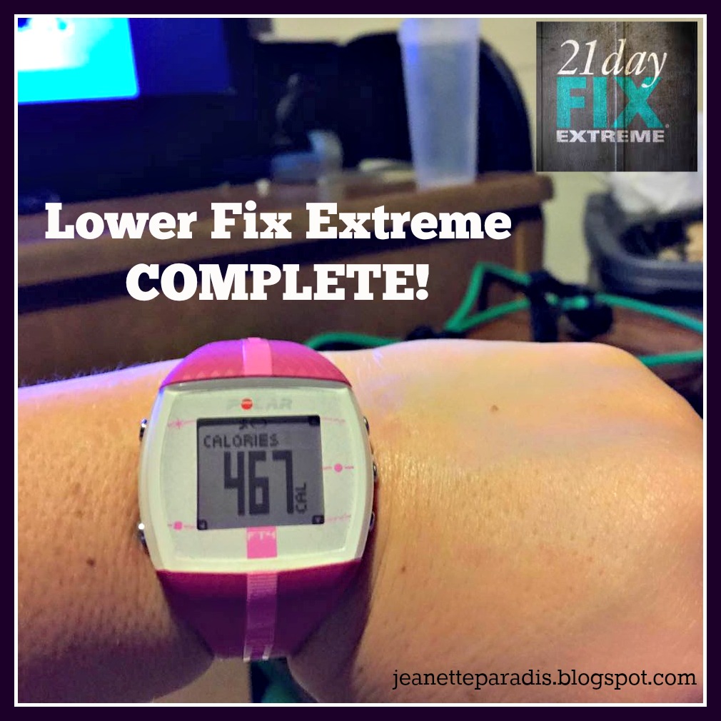 Kitchen Window Calories Burned with the 21 Day Fix