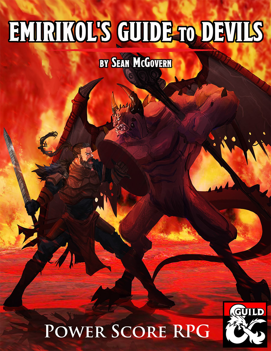 My D&D 5th Edition Devil Sourcebook!
