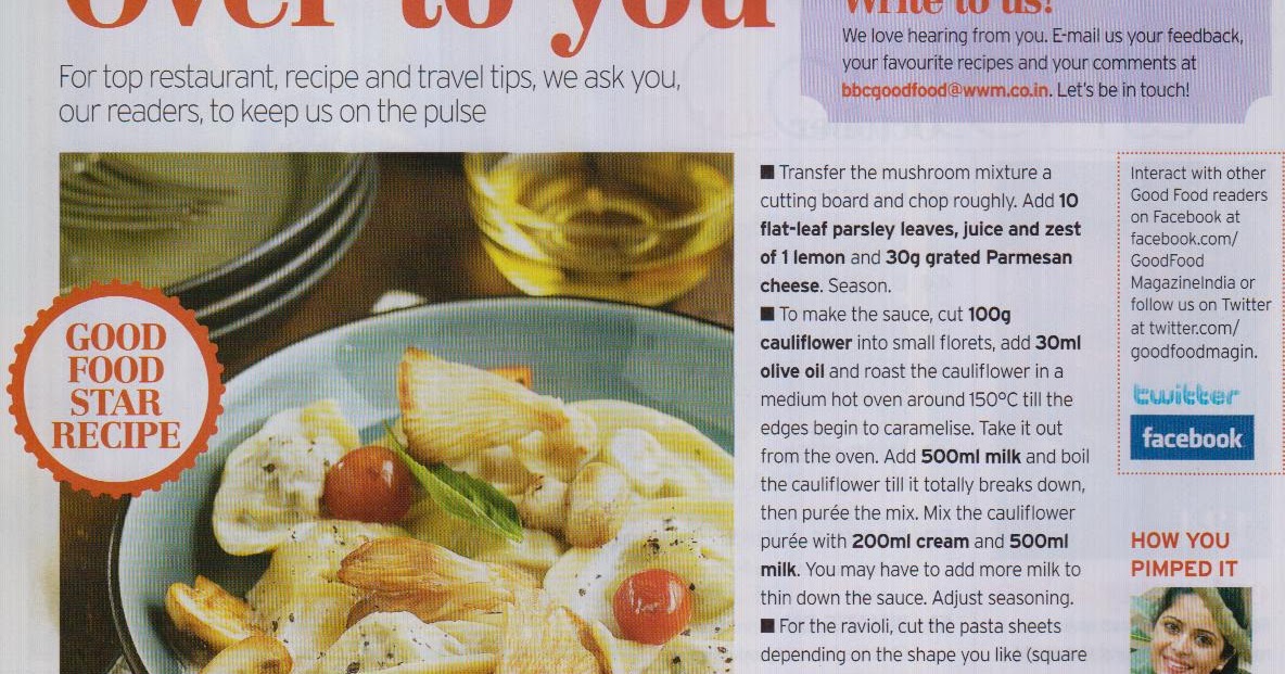  GoodFood  Mag # Oct 2012 Issue .....thrilled To Be Featured :))