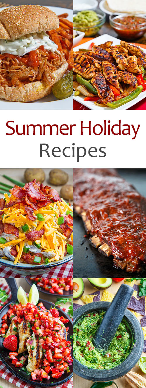 Summer Holiday Recipes