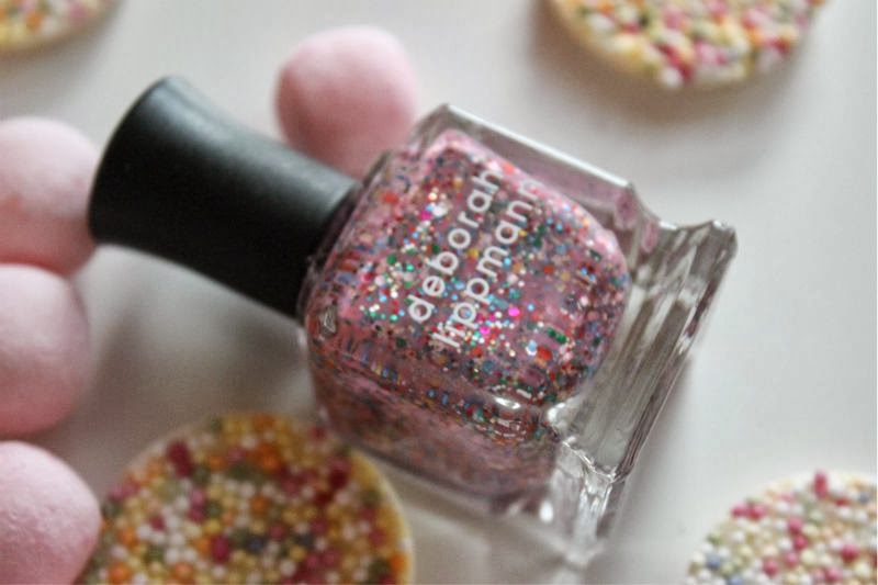 Sakura Chunky Glitter nails by Nail Bar Lecenté Glitters