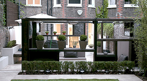 Hus inspiration inredning: trädgårds design
