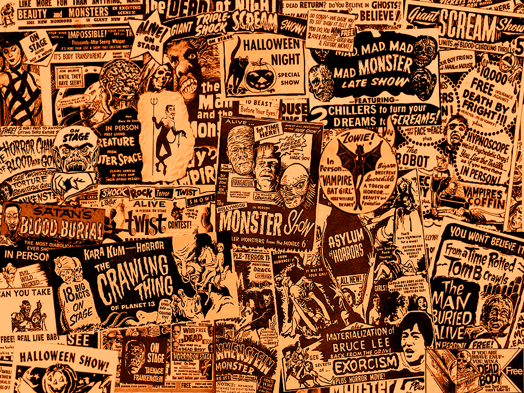 Spooky Laboratory Spookshow Wallpaper