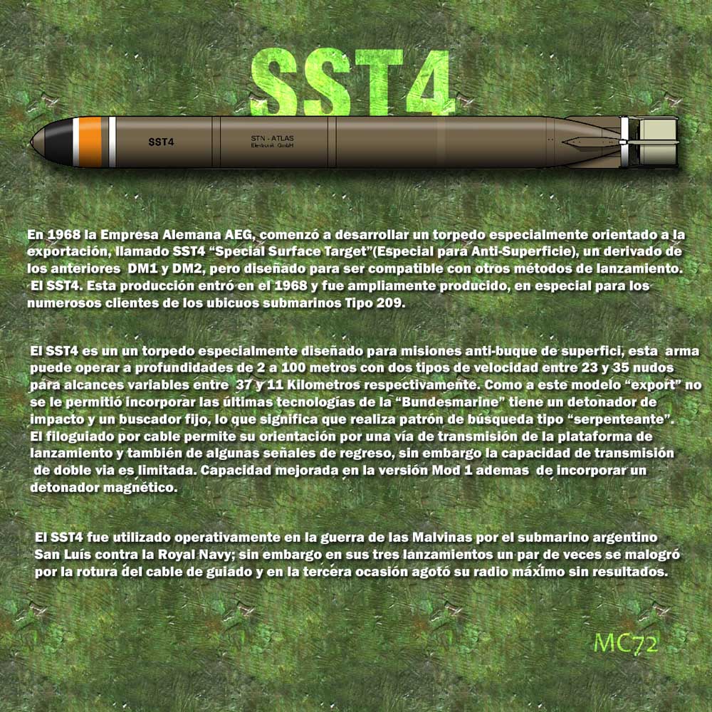 Noticias del Storni - Enero 2013 - MLU del A.R.A “San Juan”. Torpedo+SST4
