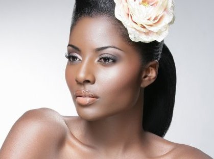 African American Wedding Hairstyles Hairdos Sleek Ponytail And