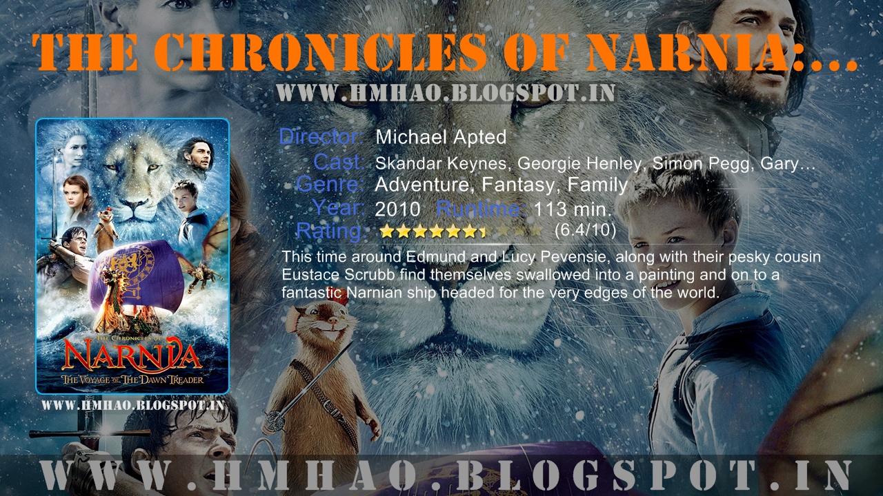 The Chronicles Of Narnia 3 1080p Dual Audio Movie