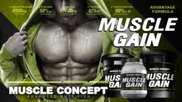 Gainer Muscle Concept