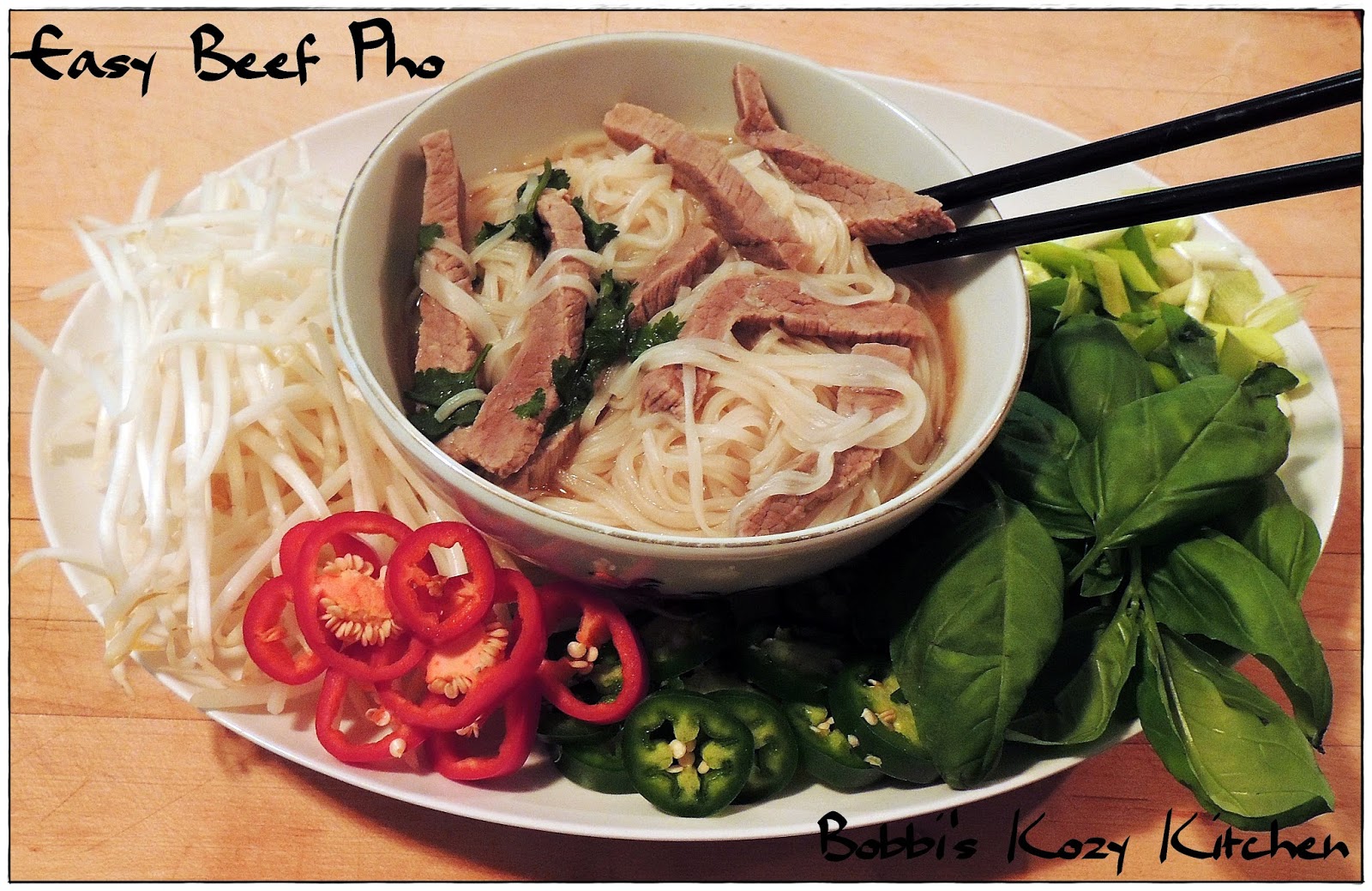 Easy Beef Pho | Bobbi's Kozy Kitchen