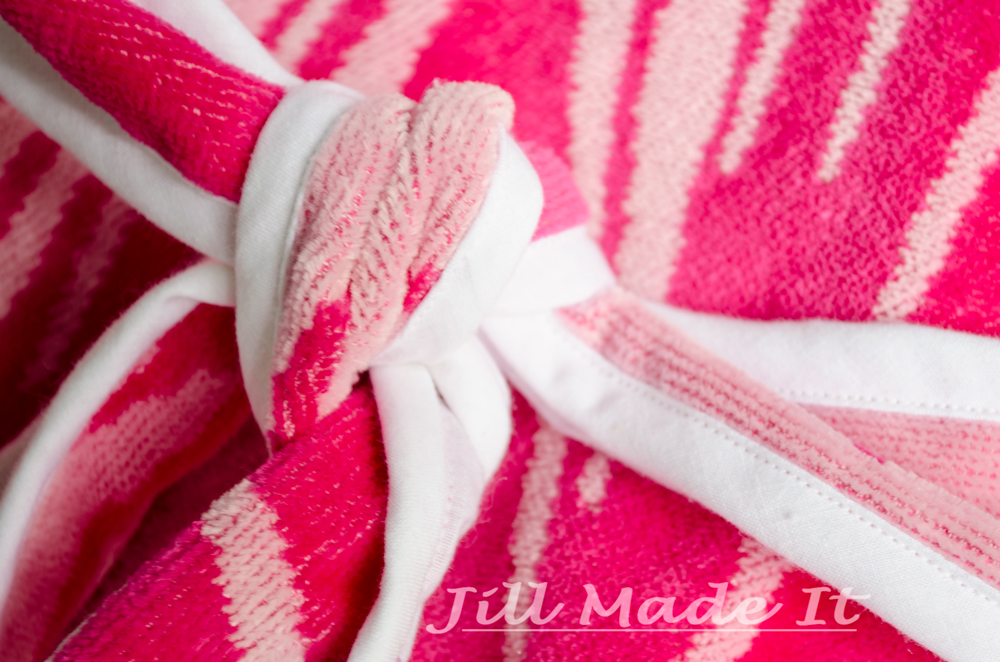 Jill Made It Beach Robe from a Beach Towel Tutorial