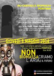 Convegno 8 Maggio: NON BIOMASSA-CRIAMOCI IL FUTURO