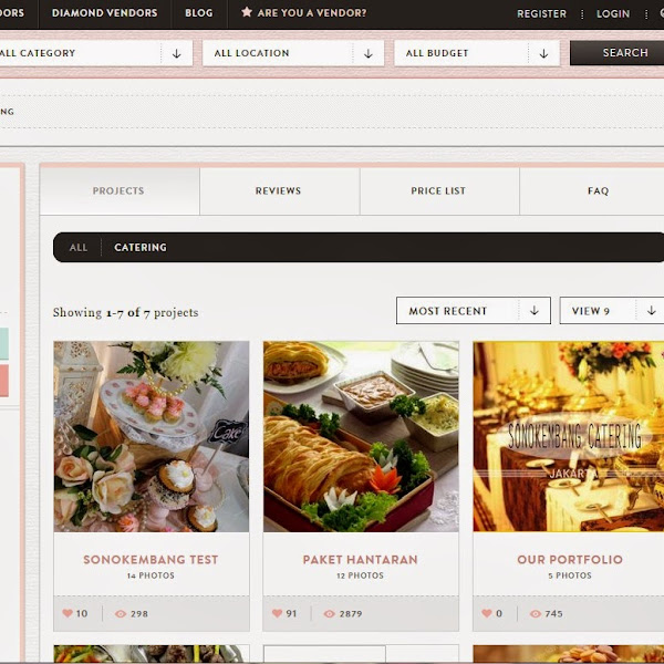 [WEB REVIEW] Bridestory Caterer : Sonokembang Catering