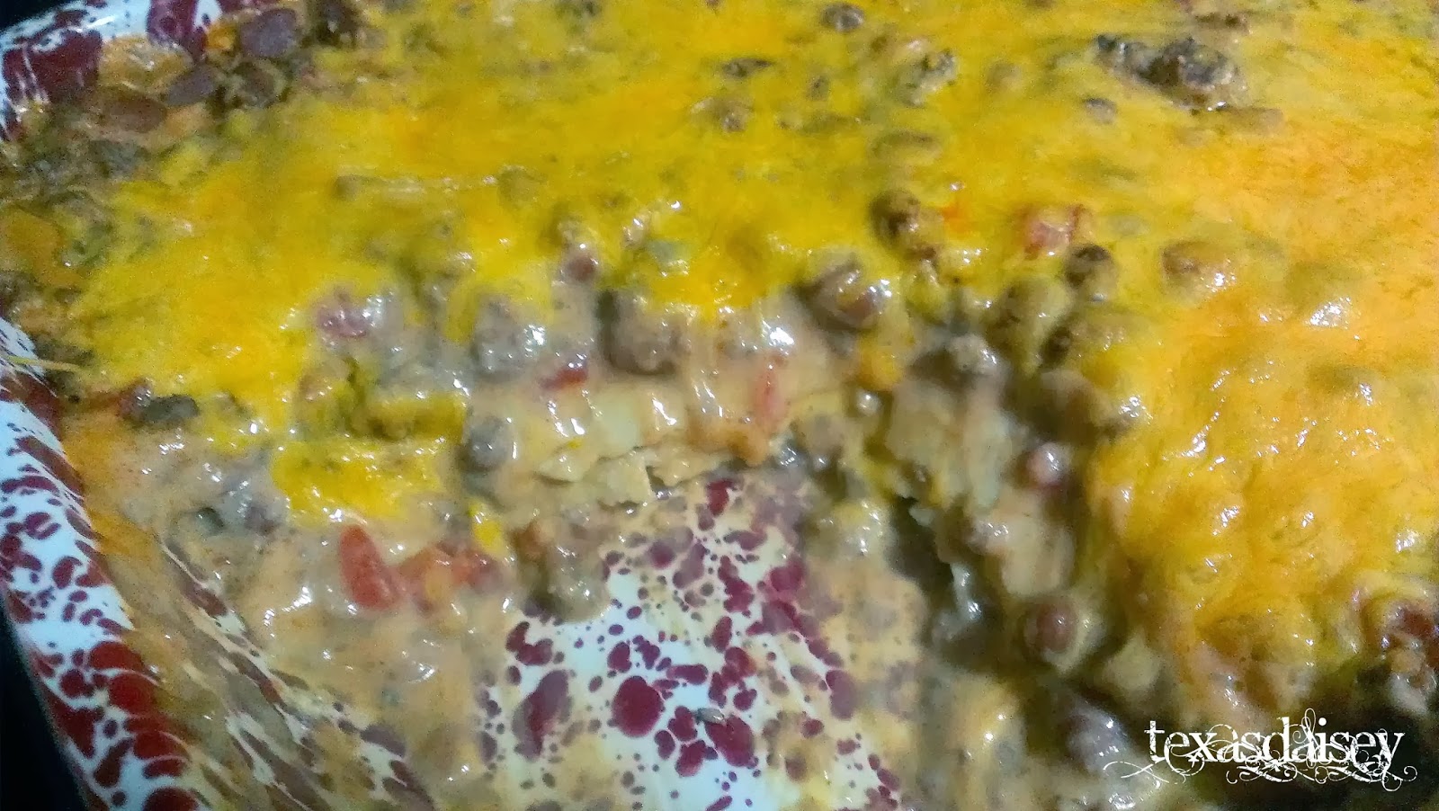 Texasdaisey Creations Texas Style Beef King Ranch Casserole