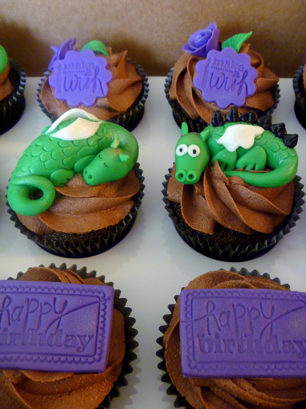 Kari Bakes: Enter the Dragon Cupcakes