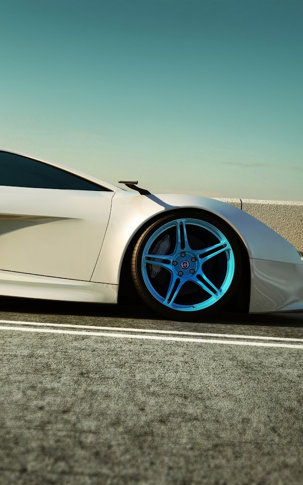 Audi XQ Supercar White  Android Best Wallpaper
