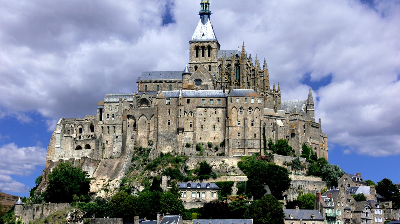 Just a nice word: Le Mont Saint Michel ( France )