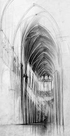 15-Interior-Gothic-Cathedral-Łukasz-Gać-DOMIN-Poznan-Architectural-Drawings-of-Historic-Buildings-www-designstack-co