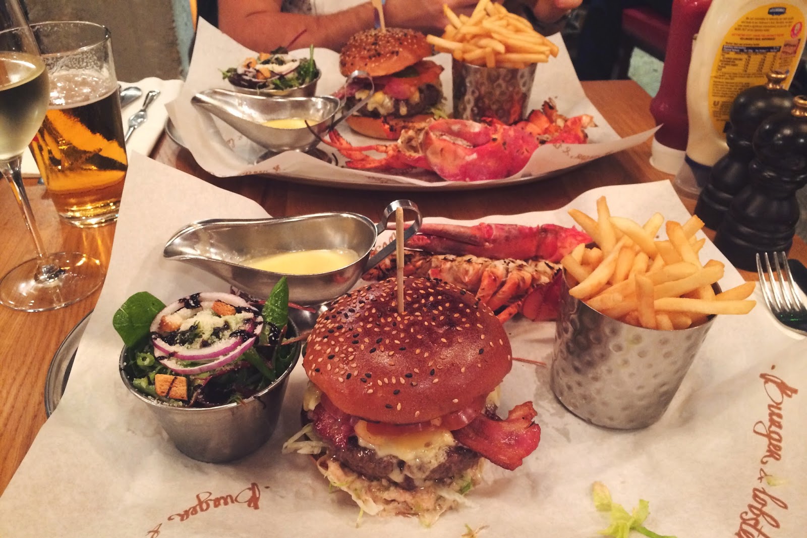 Restaurant Review Burger and Lobster, Soho, London Dalry Rose Blog