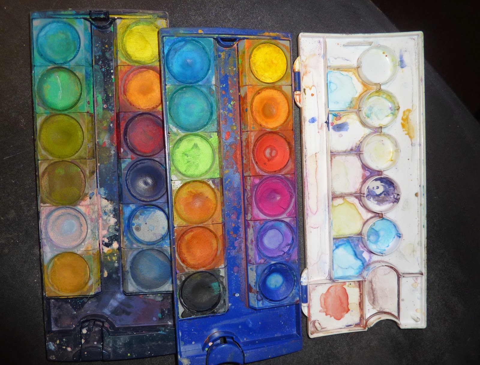 Painting My World Try Gouache Pans for Underpaintings