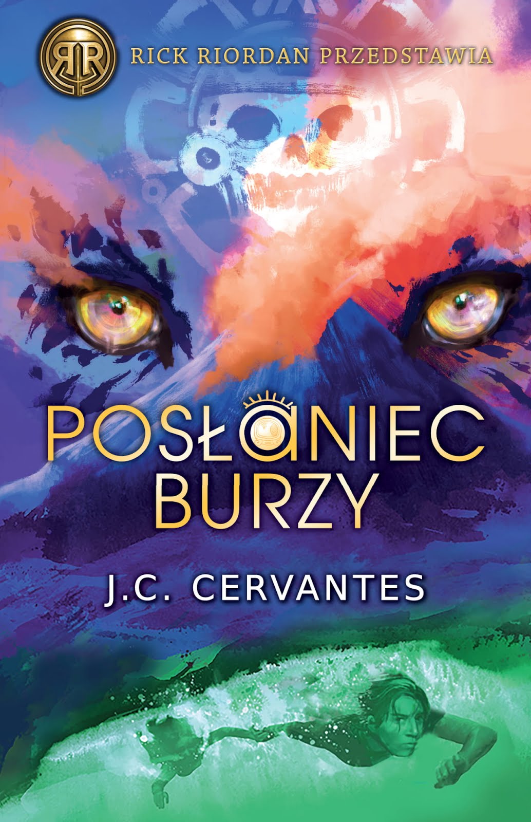 "Posłaniec burzy" J.C. Cervantes BookParadise