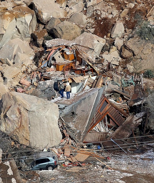 Sciency Thoughts Two killed by Utah rockfall.