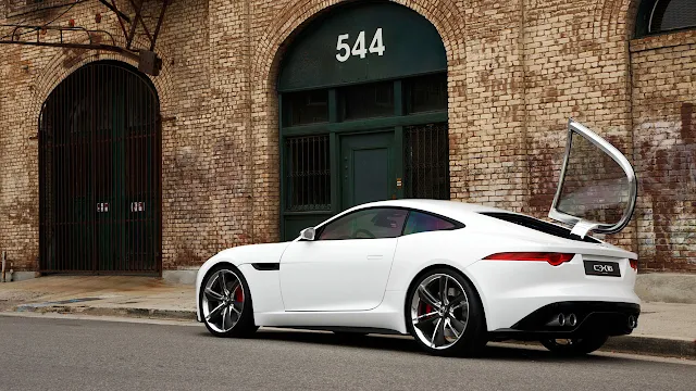 Jaguar C-X16 Concept side back