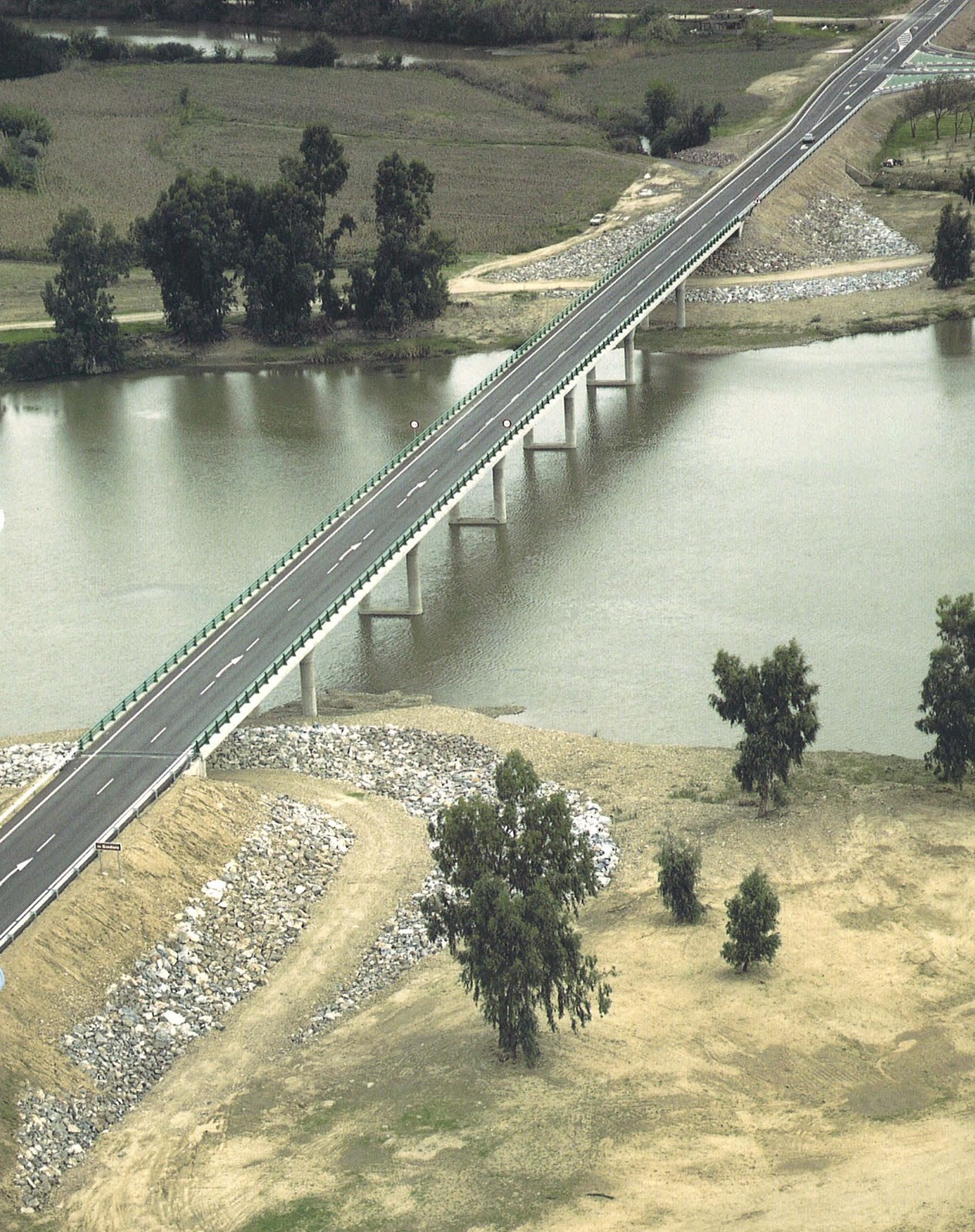 Las carreteras de Extremadura El badén de Villagonzalo