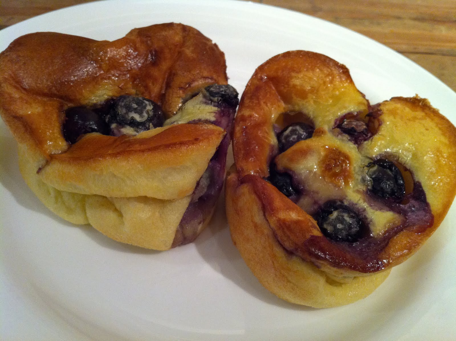 bakesalotlady Blueberry Popovers