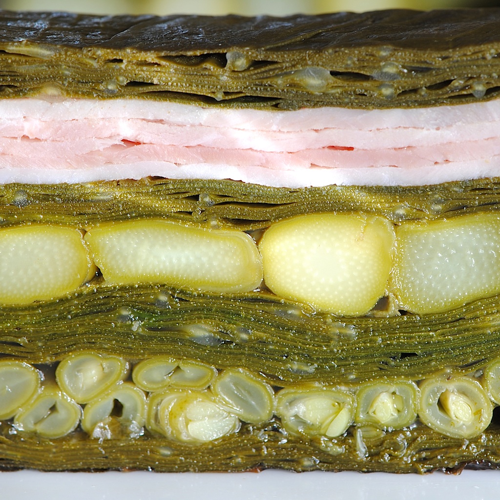 JULES FOOD... Mean Green Collard Terrine