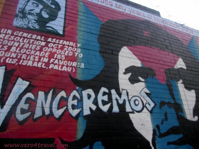 Che Guevara murales de Belfast