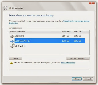 Cara Membackup Windows 7 Ke Sebuah Harddisk