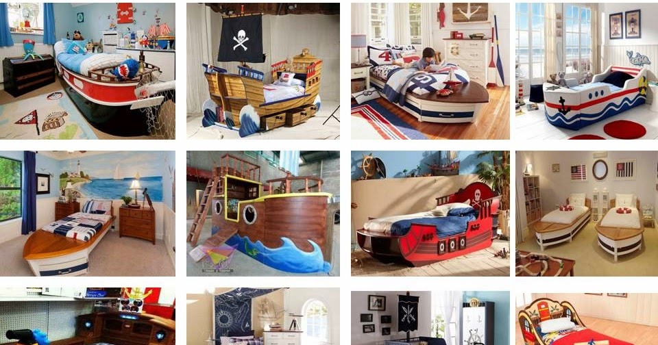 Home Decor Amazing Boat shaped bed for kids room ideas
