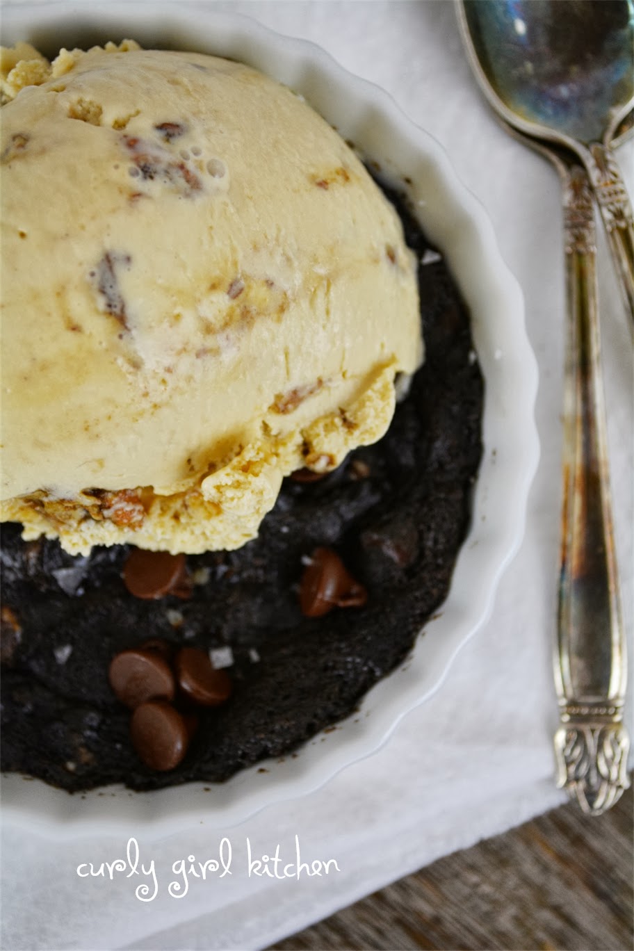Curly Girl Kitchen Irish Whiskey Ice Cream with Brown Sugar Pecan Crumble