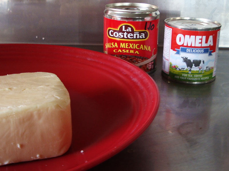 Pioneer Bookworm, life in Belize Belizean cheese dip