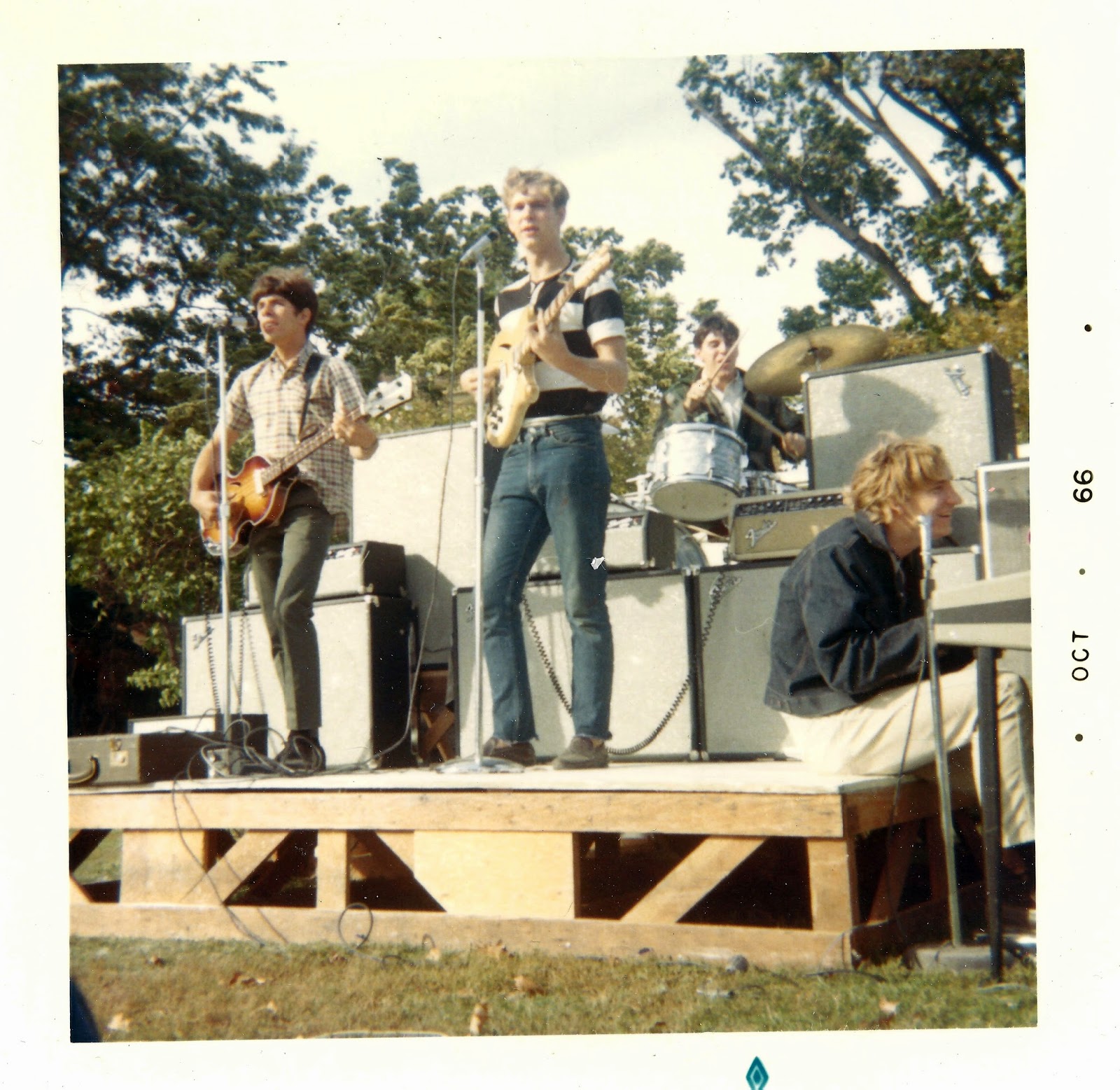 Dr. Rock & Roll Joe Walsh's Measles on the Kent State Commons Back in 1966