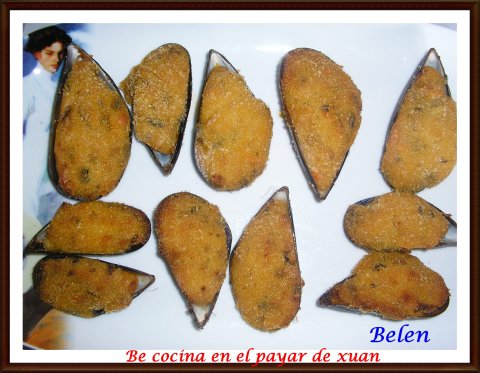Mejillones Gratinados (tigres)