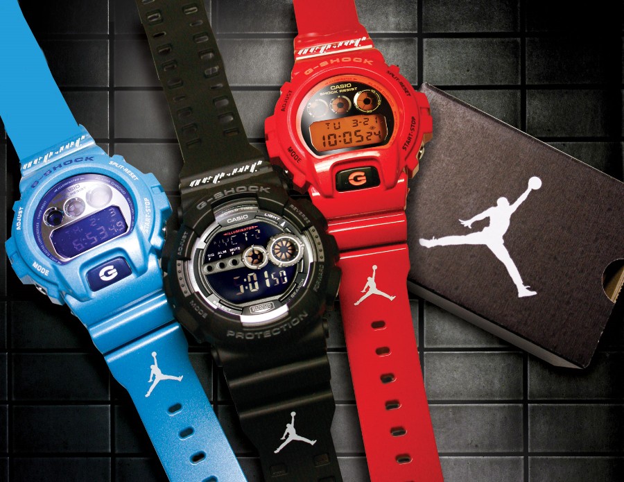 Keep Sakes JustReleased Casio GShock x Jordan Watches