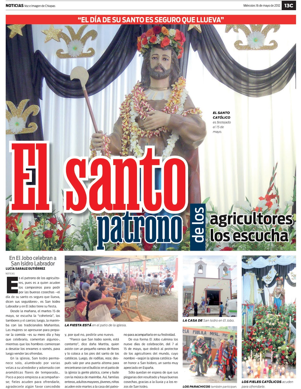 DISEÑO EDITORIAL... El santo patrono