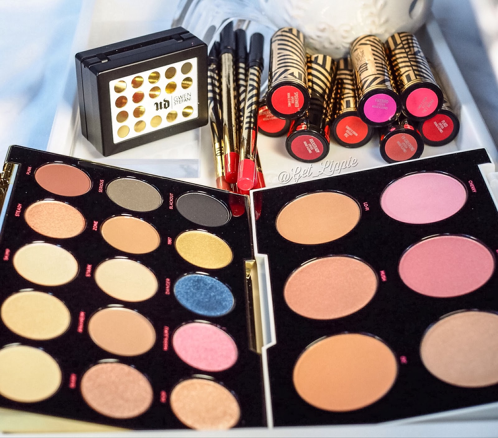 Urban Decay Gwen Stefani Blush Palette and Brow Box Get Lippie