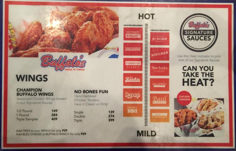 Let Life Be Benign Get Buffaloed at Buffalo's Wings n' Things