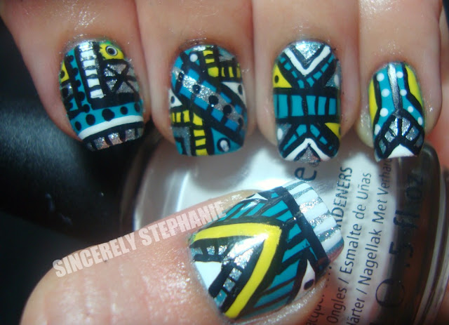 tribal-nail-art