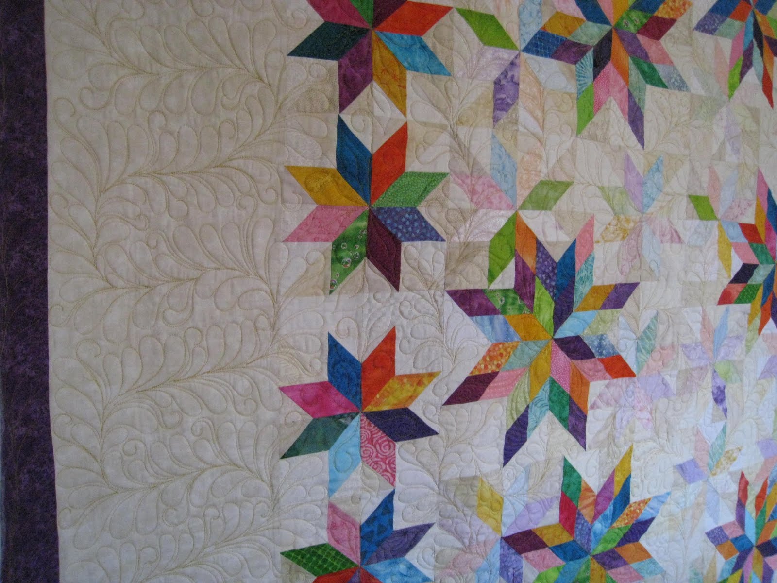 Rosthequilter, quilting is my sanity……. Meteor Shower Quilt