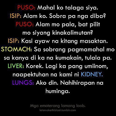 for my LOVE with 45 notes. che, hahaha. :). Source: tagalog-quotes