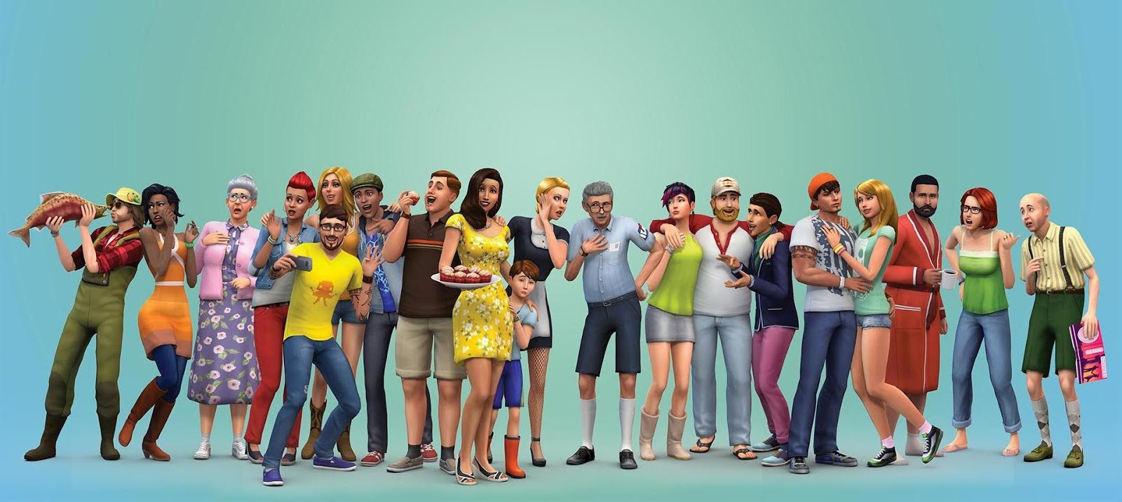The Sims 4 Model แจกตัวซิมส์ 4 น่ารักๆ สวยๆ หล่อๆ ทั้งชายและหญิง