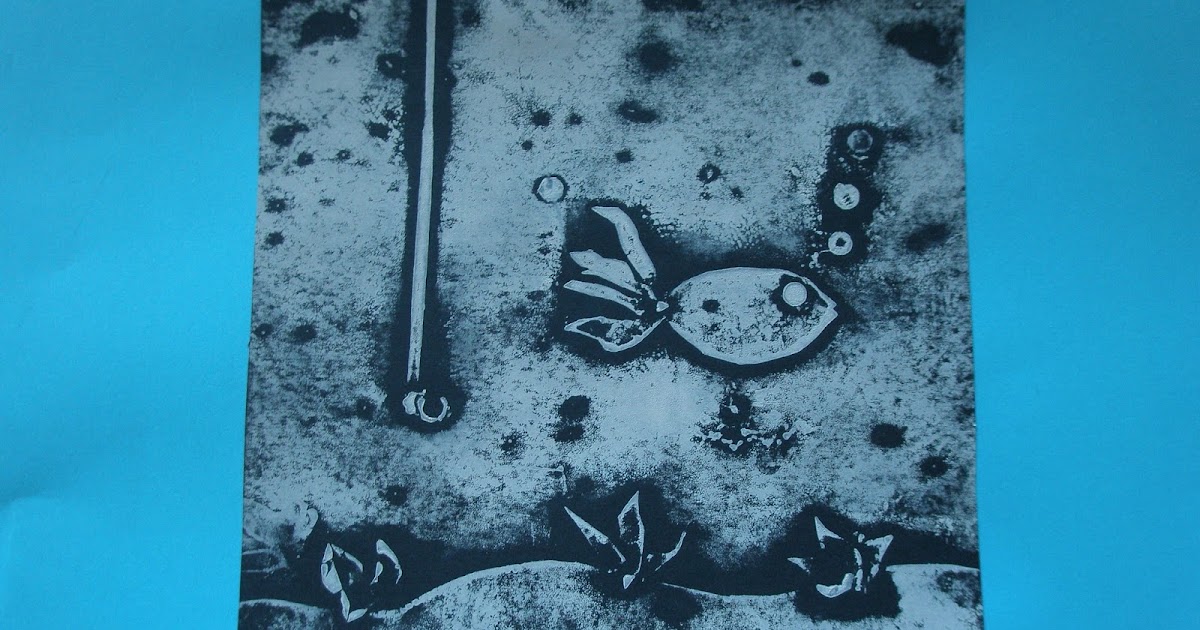 Elwood Primary Art Year 3 Collagraph Printing